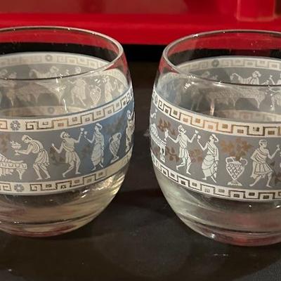 Wedgwood blue glasses