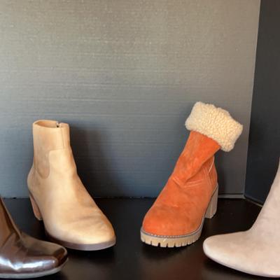 5 Pairs Of Short Boots size 7