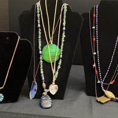 11 Trendy Mixed-Media Necklaces 