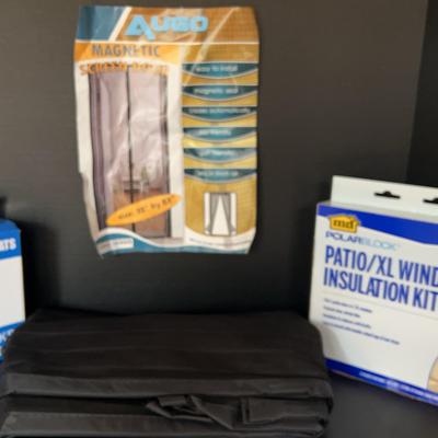 Items Of Convenience: Ice Cleats, Window Insulation Kit, Magnetic Screen Door.