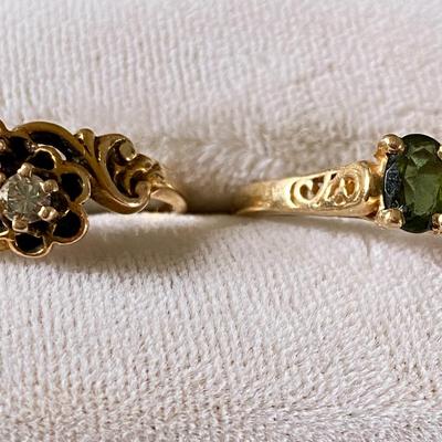 Vintage 14k Ladies Rings