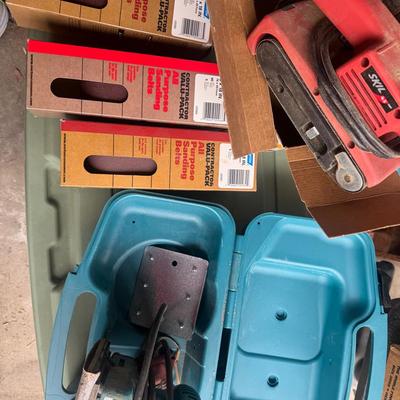 Skil 4.5 Amp 3”x18” Belt Sander/ Makita Sander