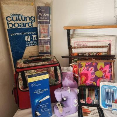 Ott-Lite, Sewing/Knitting Totes,Dressmaker Sewing Machine And More.
