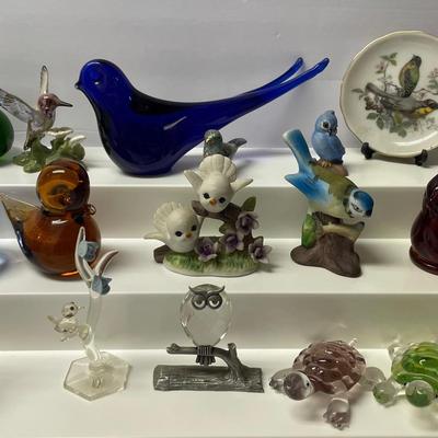 Vintage Hand Blown Birds And More