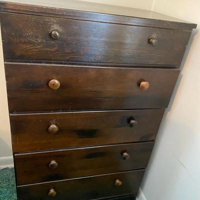 Wood Chest Of Drawers