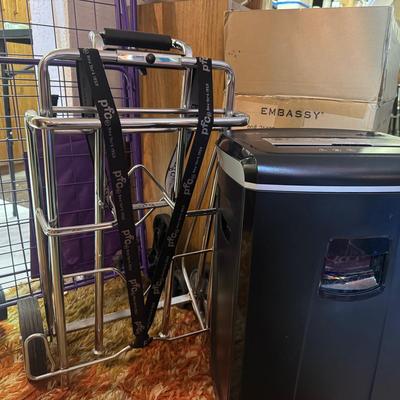 Paper Shredder & Pull Carts 