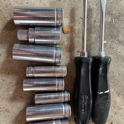 Snap On Sockets & Screwdrivers 
