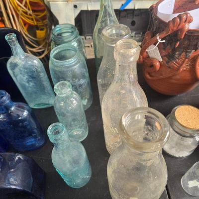 Old local bottles