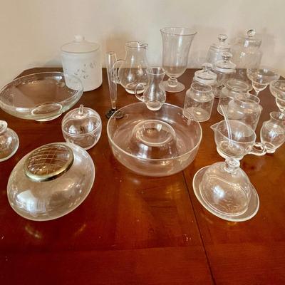 Lot 018-LR: Large Princess House Crystal Collection