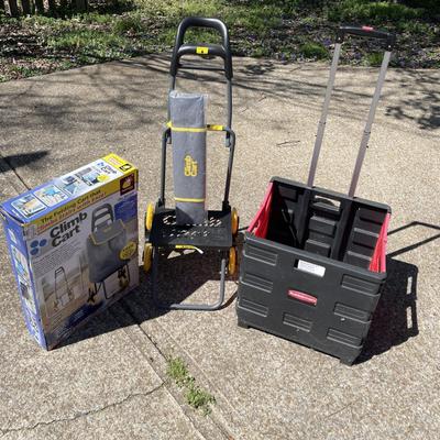 Lot 066-GAR: Portable Cart Trio