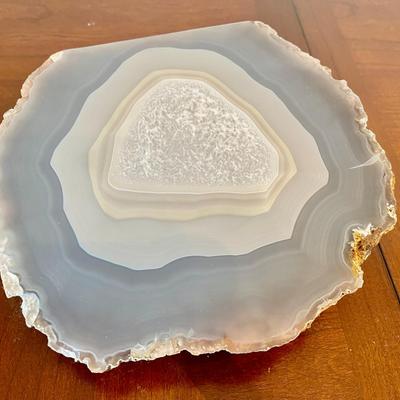 Lot 025-LR: Purple Cut & Polished Agate