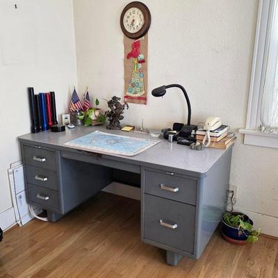Vintage tanker desk