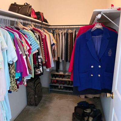 Women's clothing, shoes, and purses