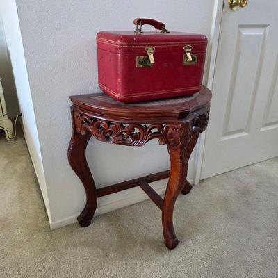 Vintage train travel case
