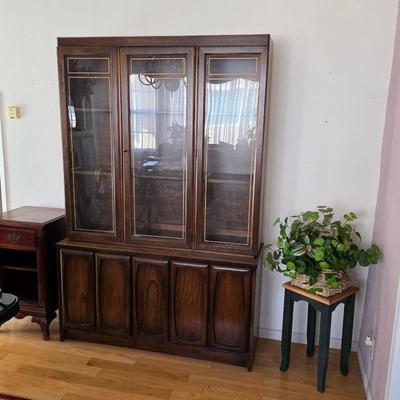Mid century modern china cabinet