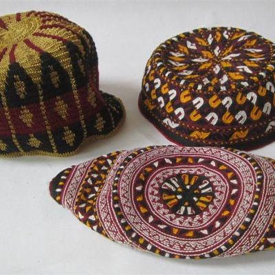 Turkmen caps