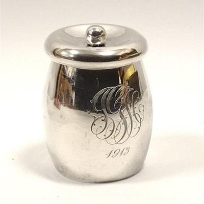 Sterling silver pepper grinder dated 1913