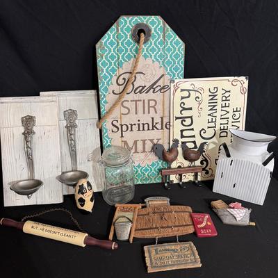 Kitchen and Laundry Decor