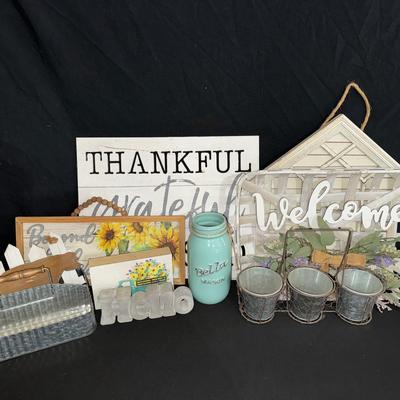 Welcome Decor 