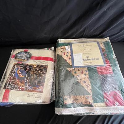 Handquilted Pair