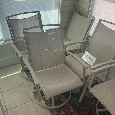 Set Of Six Outdoor Chair