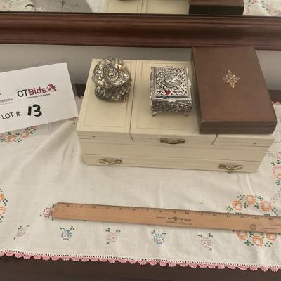 Lot Two Of Women’s Jewelry With Jewelry Box