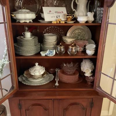 China And Decor – All Items Inside China Cabinet Pictured