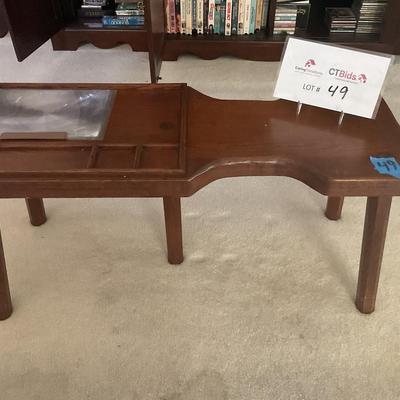 Wood Coffee Table 38 X 15 X 18