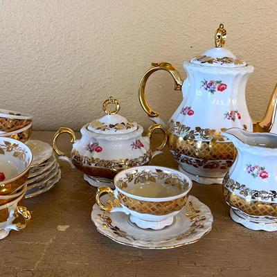 Bavarian Demitasse Tea Set