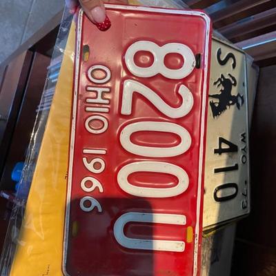 Old plates 