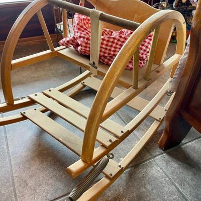 Antique child’s walker 