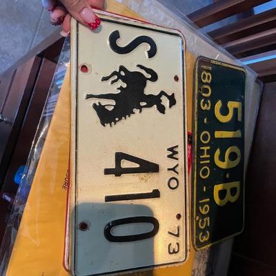 Old plates 