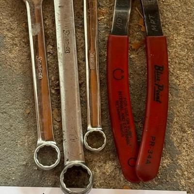 3 Snap-on Combination Wrenches