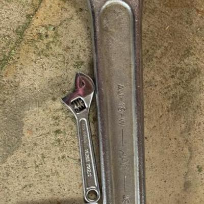 Big Mac Adjustable Wrench w/ Mini Wrench