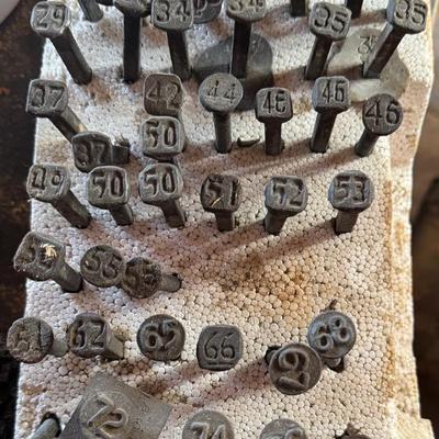 Antique Railroad Nails