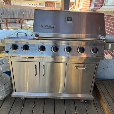 Ducane Stainless Grill w/ Side Burner (Reserve is $200)
