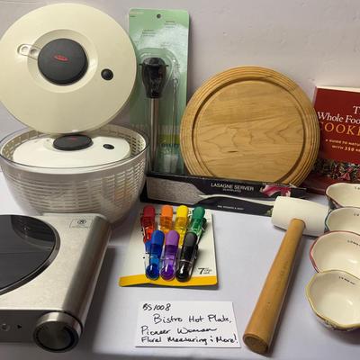 Bistro Hot Plate/Pioneer Woman Measuring & More