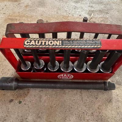 Mac Allen Wrench Set w/ 6” Mac Extension 