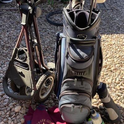 Asst Mens Golf Clubs #3 IDEA Super S Irons Plus Cart