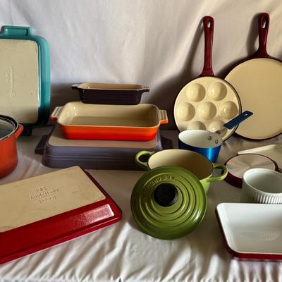 LeCreuset, Apilco, Emile Henry, Chantal And Wolfgang Puck Cookware! 