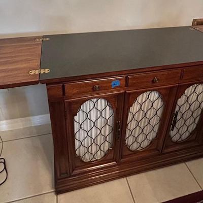 Wood Serving Table/storage