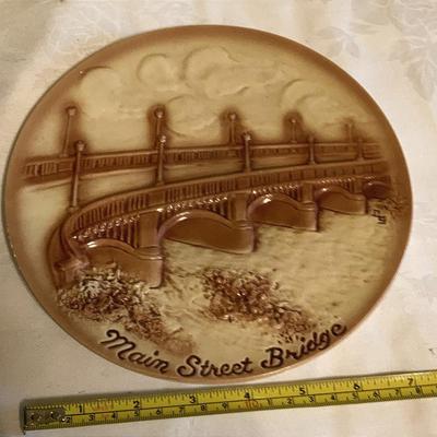 Mankato Minnesota Main St., Bridge Plate