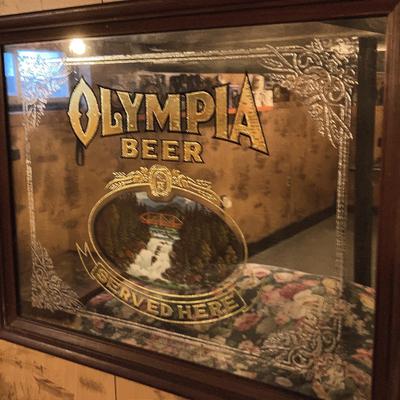 Olympia Beer Mirror
