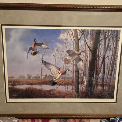 Signed! "Home Again" Print By David Maass 