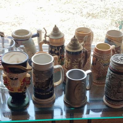 Vintage Beer Mug Lot