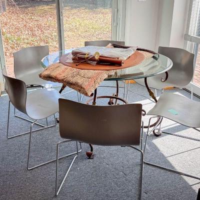 Knoll Vignelli Handkerchief chairs