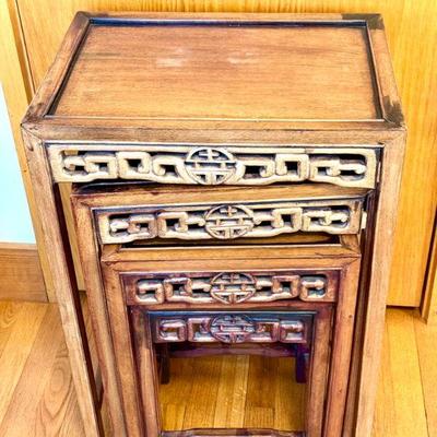 Asian Style Nesting Tables