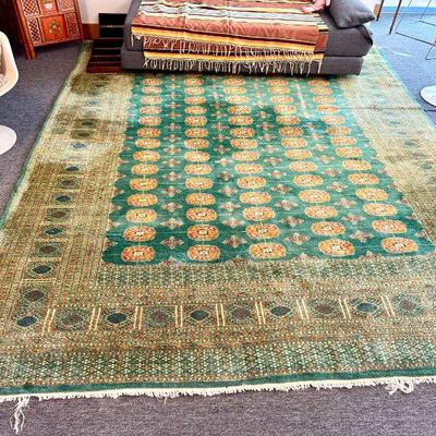 Royal Kashmir Princess Bokhara Rug 9 X 11’
