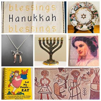 JUDAICA * Jewish Chai Letter Jewelry * Menorah * Cookbooks * Home Decor * Kitchen * Books
