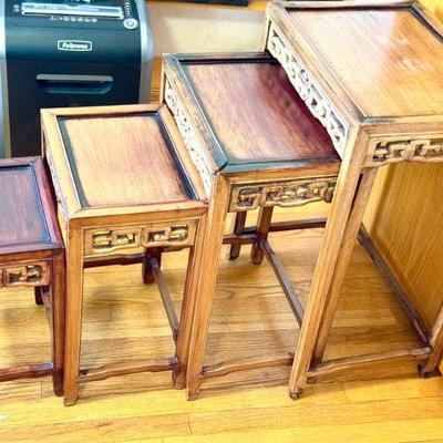 Asian Style Nesting Tables